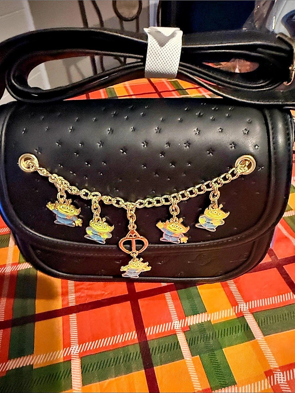Disney Pixar Toy Story 5 Crossbody Bag in Black NWT